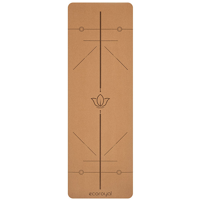 Ecoroyal Yogamatte Kork Believe I Nachhaltig & rutschfest
