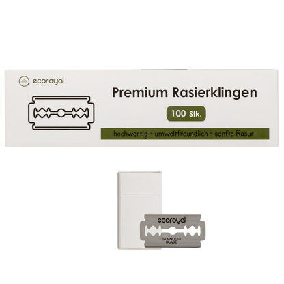 Rasierklingen aus Edelstahl [100 Stk.]